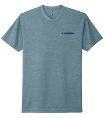 Contender Patriotic Heather Slate Blue Short Sleeve Shirt