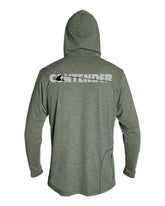 Contender Ollie Mens Long Sleeve Hooded Performance Shirt