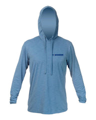 Contender Hilo Mens Long Sleeve Hooded Performance Shirt