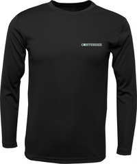 Contender Classic Black Long Sleeve Performance Shirt