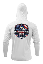 Contender USA Shield Hooded Long Sleeve Performance Shirt