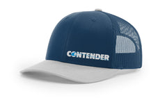 Contender Lt Blue/ Lt Grey Classic Trucker Hat