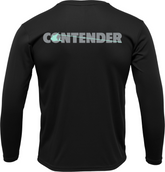 Contender Classic Black Long Sleeve Performance Shirt
