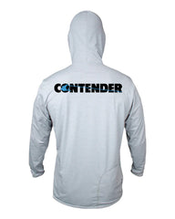 Contender Mens Annie Hooded Long Sleeve Performance Shirt