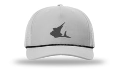 Contender Silver Laser Performance Rope Hat