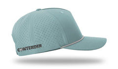 Contender Smoke Blue Laser Performance Rope Hat