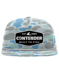 Contender Built to Fish Saltwater Camo Rope Hat