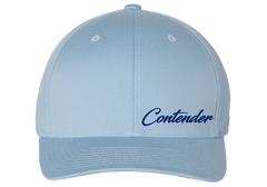 Contender Easy Carolina Blue Flexfit Fitted Hat