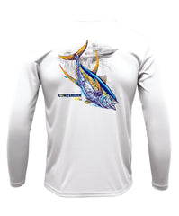 Contender Yellowfin Tuna 44CB Long Sleeve Performance Shirt
