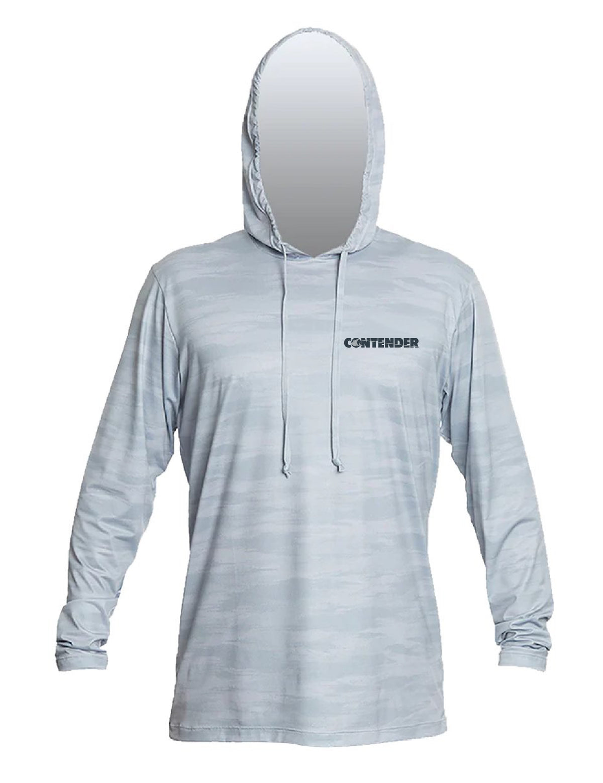 Contender Clarity Mens Long Sleeve Hooded Performance Shirt