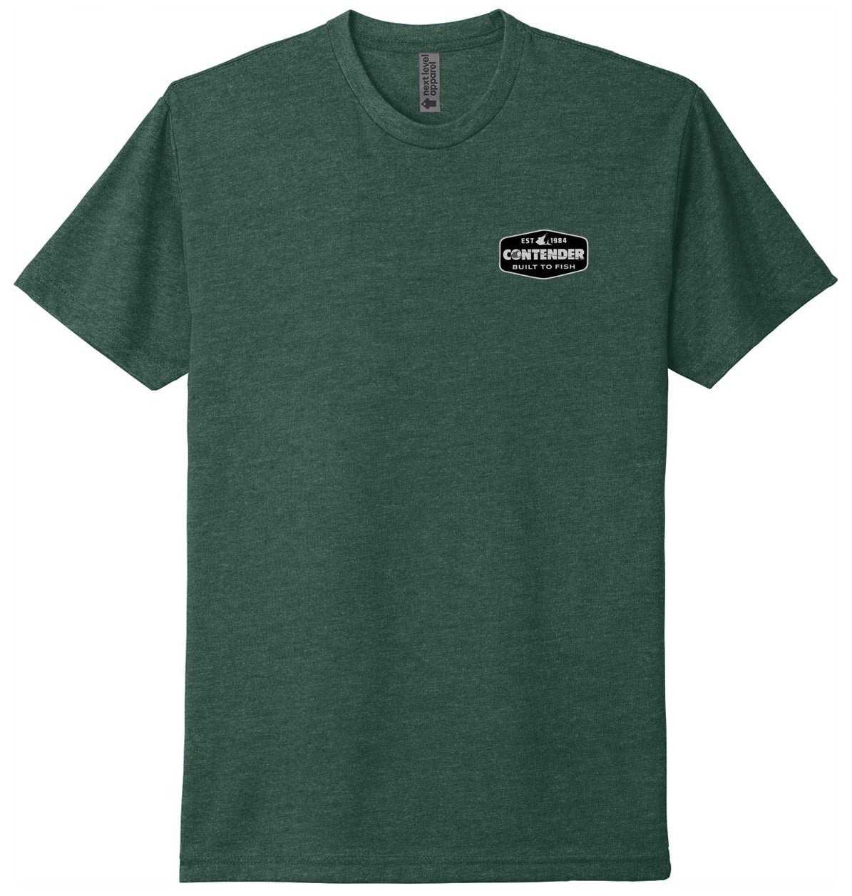 Contender Built to Fish T Shirt