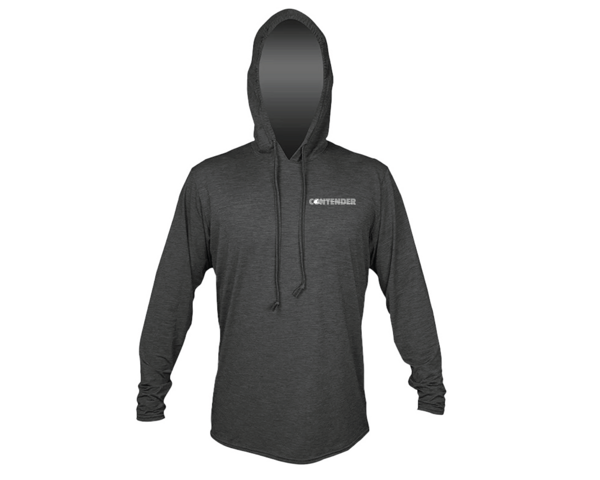 Contender Mens Weber Hooded Long Sleeve Performance Shirt