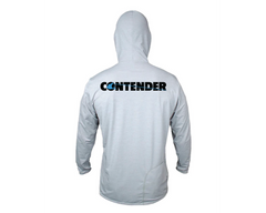 Contender Mens Annie Hooded Long Sleeve Performance Shirt