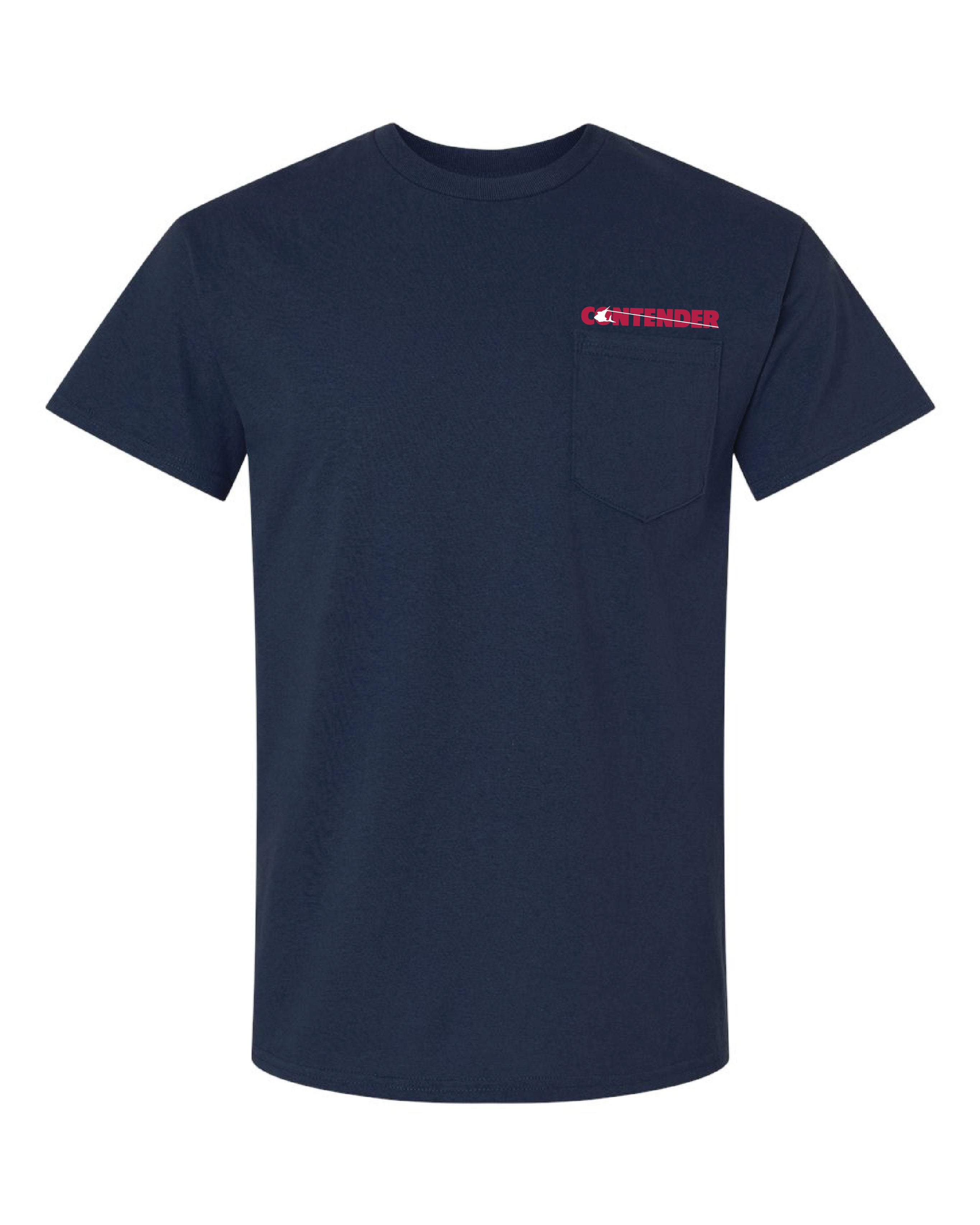 Contender USA Navy Pocket Short Sleeve Shirt