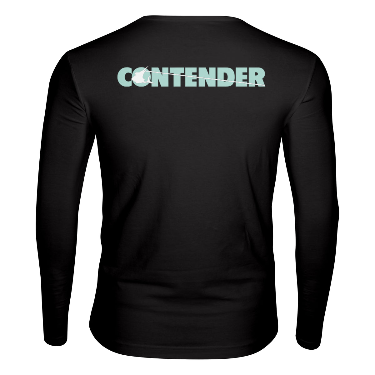 Contender Classic Black Long Sleeve Performance Shirt
