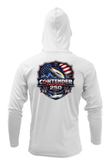 Contender USA Shield Hooded Long Sleeve Performance Shirt