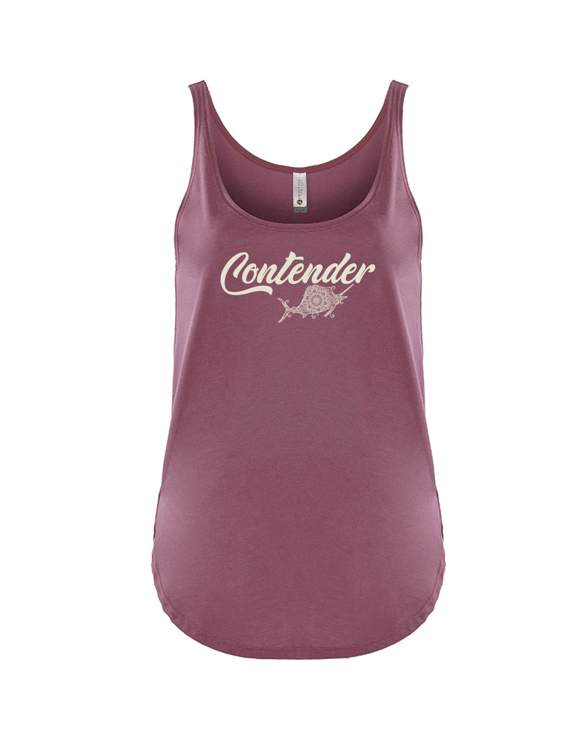 Contender Womens Sailfish Plum Tank Top