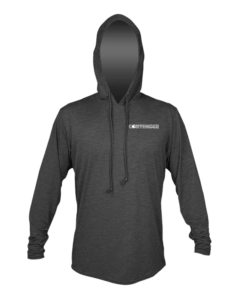 Contender Mens Weber Hooded Long Sleeve Performance Shirt