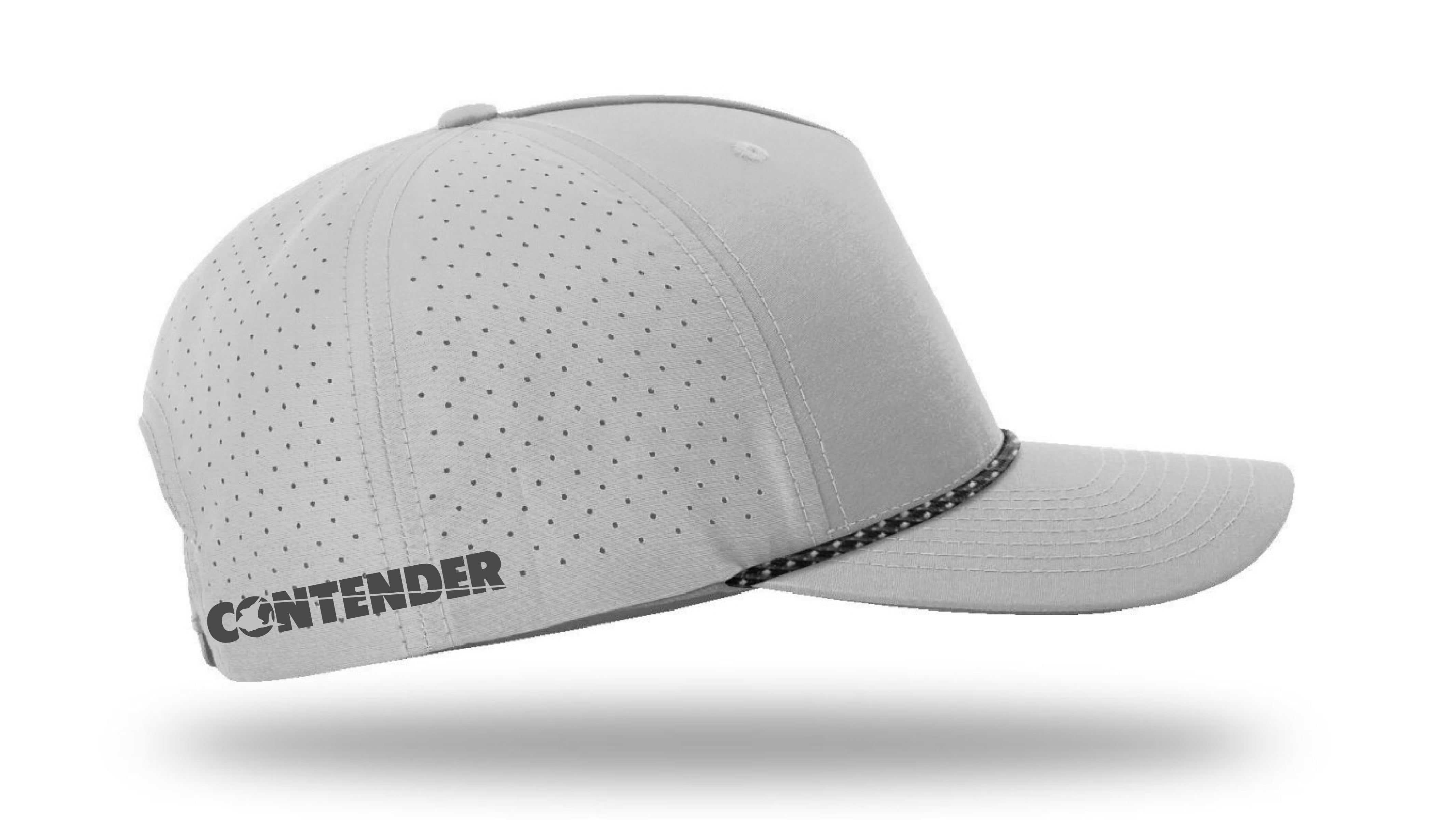 Contender Silver Laser Performance Rope Hat