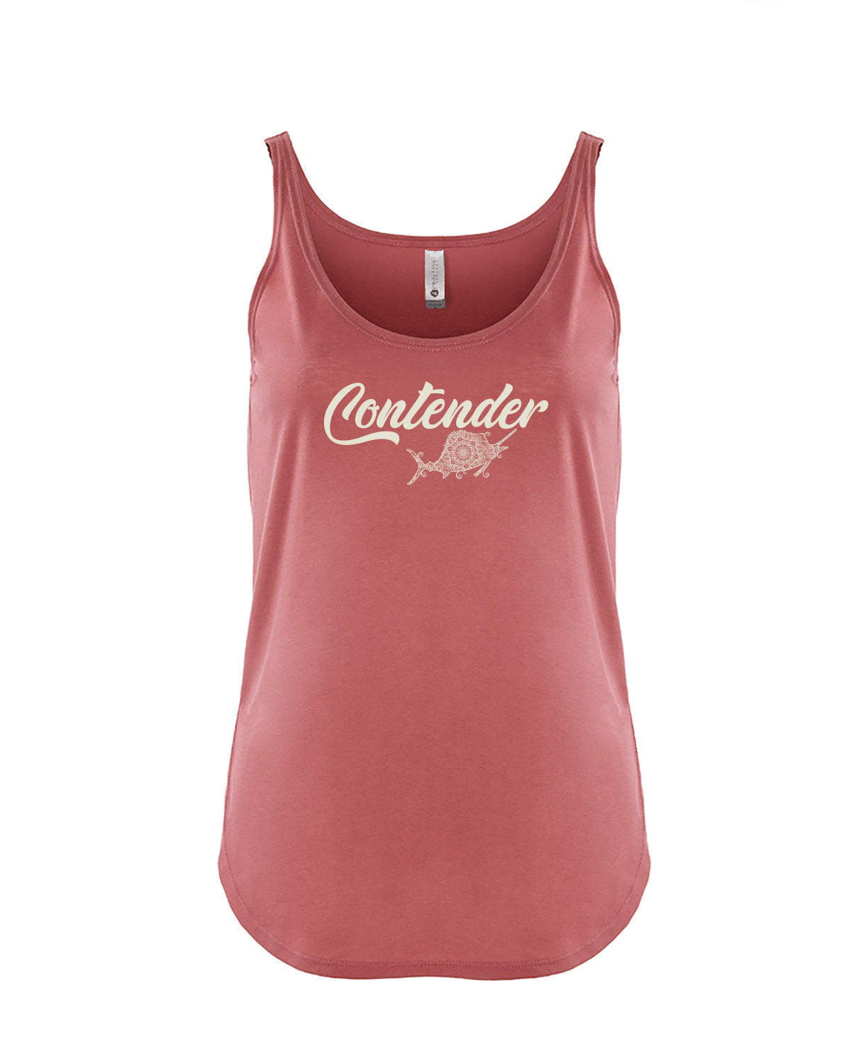 Contender Womens Sailfish Mauve Tank Top