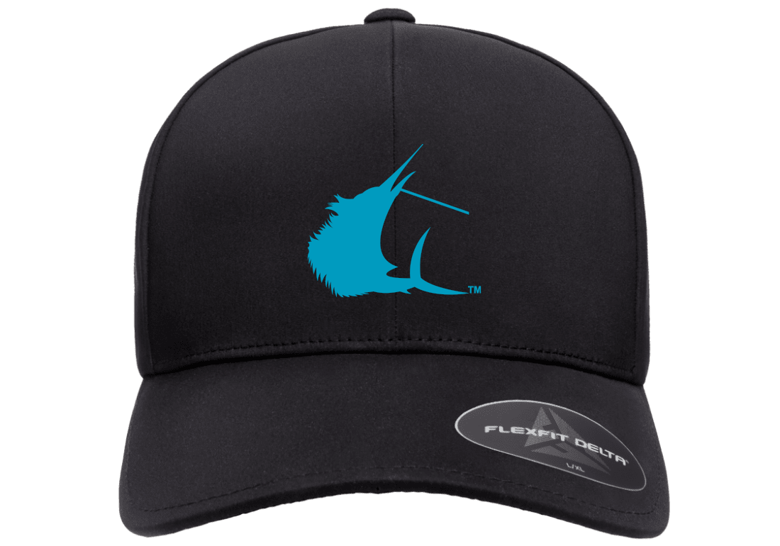Contender Delta Black Flexfit Hat