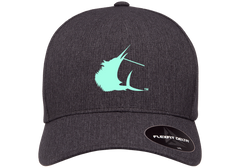 Contender Delta Melange Charcoal Flexfit Hat